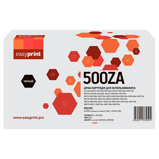 Драм-картридж EasyPrint DL-50F0Z00 для Lexmark MS310/410/510/610/MX310/410/510/610 (60000 стр.) черный, с чипом 50F0Z00/50F0ZA0 фото 1