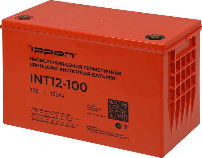 Батарея для ИБП Ippon INT12-100 12В 100Ач фото 3