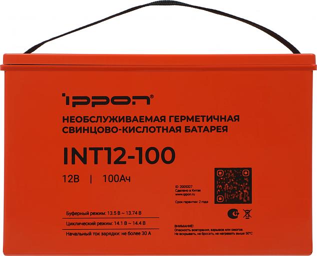 Батарея для ИБП Ippon INT12-100 12В 100Ач фото 5