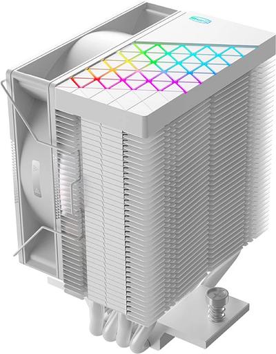 Устройство охлаждения(кулер) PcCooler R400 WH ARGB Soc-AM5/AM4/1151/1200/1700 белый 4-pin Al+Cu 180W Ret (R400-WHAWYX-US) фото 5