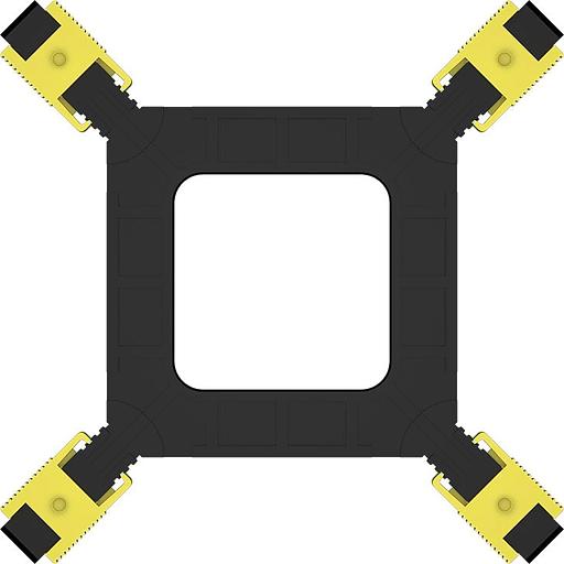 Устройство охлаждения(кулер) PcCooler R95-I Soc-1151/1200/1700 4-pin Al+Cu 95W 400gr Ret (R95-XXNIXX-GL) фото 6