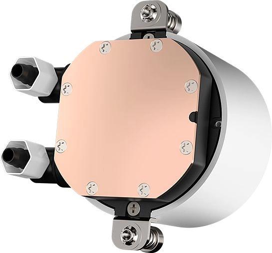 Система водяного охлаждения PcCooler DA360 WH ARGB Soc-AM5/AM4/1151/1200/1700 белый 4-pin Al 300W Ret (DA360-WHAWXX-GL) фото 3