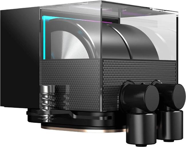 Система водяного охлаждения PcCooler DS360 BK Soc-AM5/AM4/1151/1200/1700 черный 4-pin Al LCD 300W Ret (DS360-BKNWXX-GL) фото 4