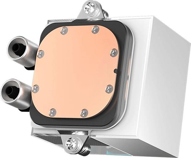 Система водяного охлаждения PcCooler DS360 WH Soc-AM5/AM4/1151/1200/1700 белый 4-pin Al LCD 300W Ret (DS360-WHNWXX-GL) фото 5