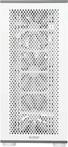 Корпус PcCooler ME200 MESH WH черный без БП ATX 3x120mm 2xUSB3.0 audio bott PSU фото 4