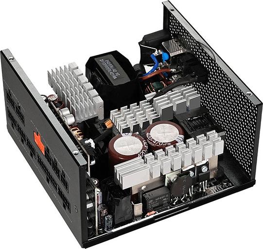 Блок питания PcCooler ATX 1000W P5-YN1000-G1F 80+ gold (20+4pin) APFC 120mm fan 6xSATA Cab Manag RTL фото 6