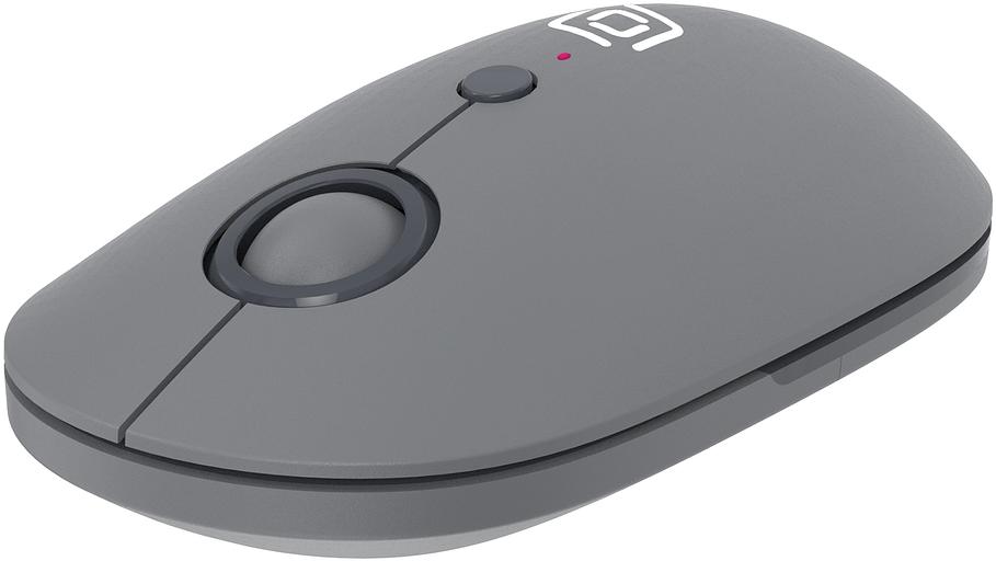 Мышь Оклик 409MW графитовый оптическая 1600dpi беспров. BT/Radio USB для ноутбука 4but (2007545) фото 2