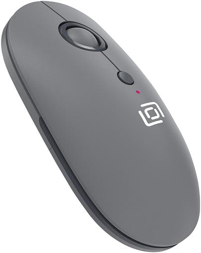Мышь Оклик 409MW графитовый оптическая 1600dpi беспров. BT/Radio USB для ноутбука 4but (2007545) фото 4