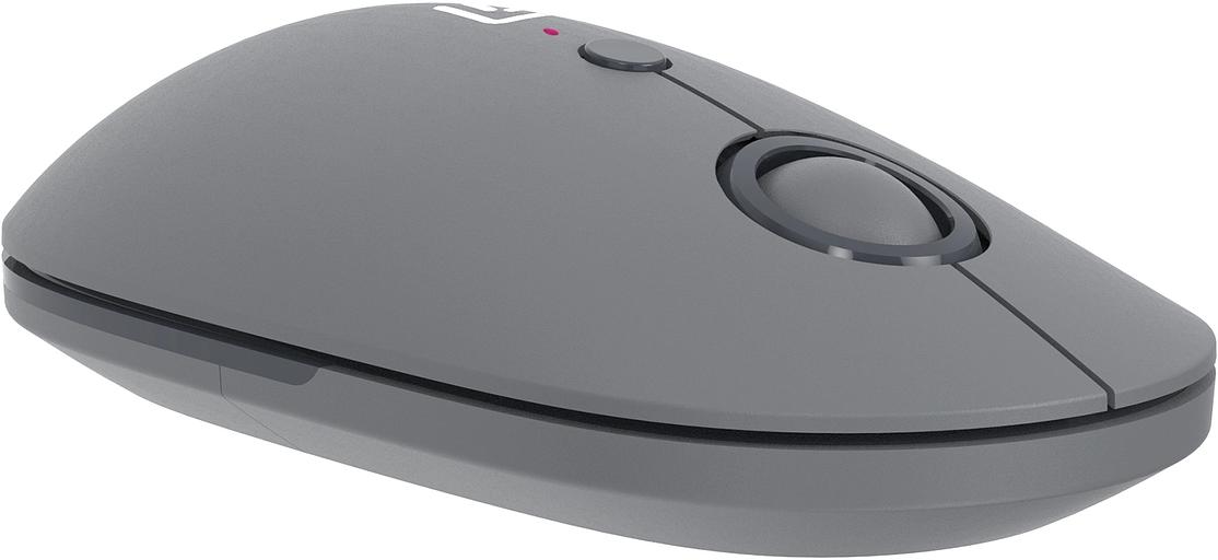 Мышь Оклик 409MW графитовый оптическая 1600dpi беспров. BT/Radio USB для ноутбука 4but (2007545) фото 5