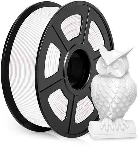 Пластик для принтера 3D Cactus CS-3D-ABS-1KG-WHITE ABS d1.75мм 1кг 1цв. фото 1