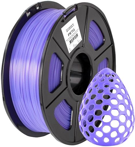 Пластик для принтера 3D Cactus CS-3D-PETG-1KG-T-PURPLE PETG d1.75мм 1кг 1цв. фото 1