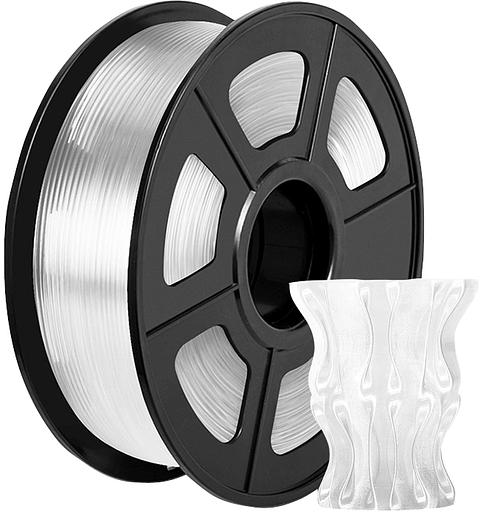 Пластик для принтера 3D Cactus CS-3D-PETG-1KG-WHITE PETG d1.75мм 1кг 1цв. фото 1