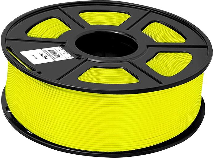 Пластик для принтера 3D Cactus CS-3D-PETG-1KG-YELLOW PETG d1.75мм 1кг 1цв. фото 2