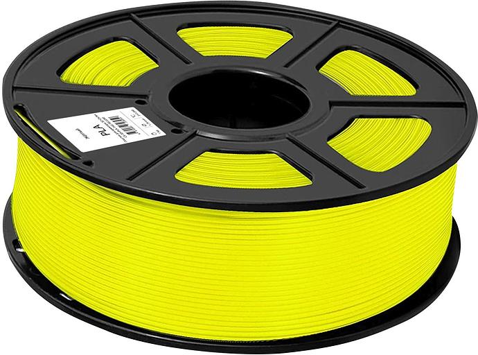Пластик для принтера 3D Cactus CS-3D-PLA-1KG-YELLOW PLA d1.75мм 1кг L330м 1цв. фото 2