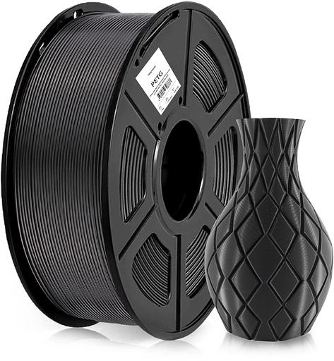 Пластик для принтера 3D Cactus CS-3D-PETG-1KG-BLACK PETG d1.75мм 1кг 1цв. фото 1