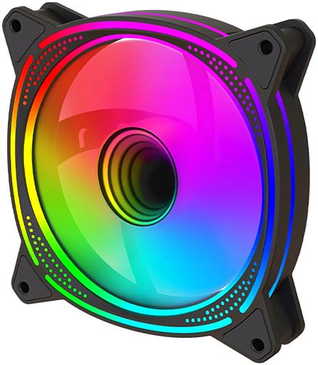 Вентилятор для корпуса Bloody BD-CF120ARGB6 ARGB 120х120x25 черный 4-pin 26дБ (BD-CF120ARGB6-BK) Ret фото 3