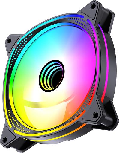 Вентилятор для корпуса Bloody BD-CF120ARGB6 ARGB 120х120x25 черный 4-pin 26дБ (BD-CF120ARGB6-BK) Ret фото 4