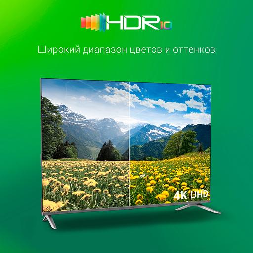 Телевизор LED Digma 55" DM-LED55UBB41 Android TV Frameless Metal темно-серебристый/серебристый 4K Ultra HD 60Hz DVB-T DVB-T2 DVB-C DVB-S DVB-S2 USB WiFi Smart TV фото 7
