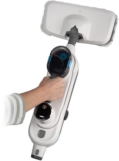 Швабра паровая Hyundai HYV-SM710 1500Вт белый/серый фото 10