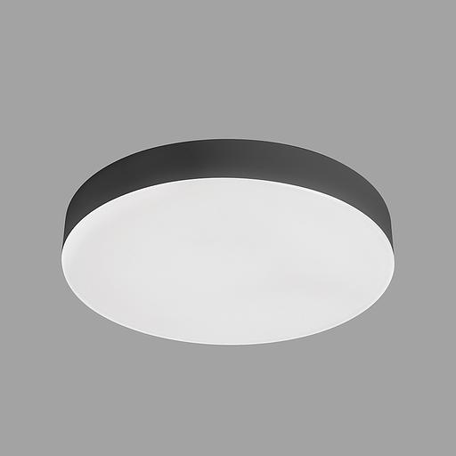 Светильник светодиодный ДПО-24w 4000K 1920Лм черный IP44 фото 3