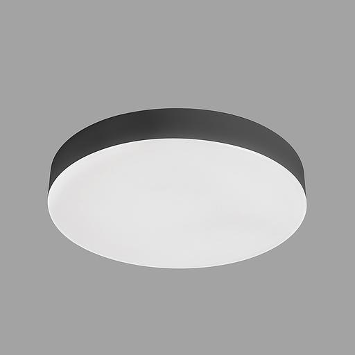 Светильник светодиодный ДПО-6w 4000K 480Лм черный IP44 фото 3