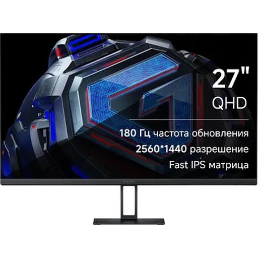 Xiaomi 27" G27Qi EU 2K Gaming Monitor {IPS 2560x1440 180Hz 1ms 300cd 1000:1 2xHDMI 2xDisplayPort VESA} фото 1