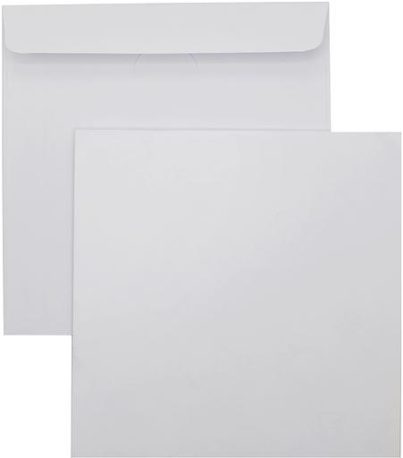 Конверт Silwerhof Eco 201060 CD 125x125мм без окна белый клеевой слой 80г/м2 (pack:1000pcs) фото 1