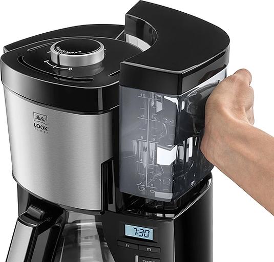 Кофеварка капельная Melitta 1025-18 1000Вт черный/нержавеющая сталь фото 4