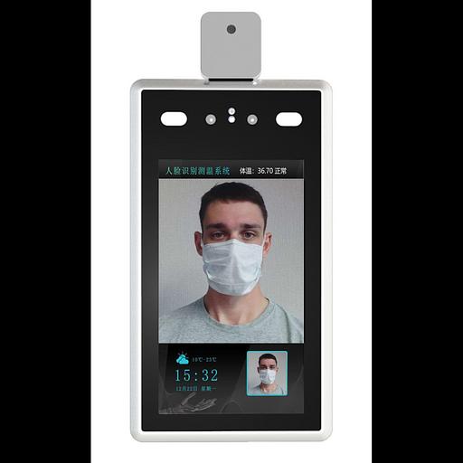 Терминал биометрический OMNY BASE FRT1, 2Мп (1920x1080) 30к/с,4.5mm F1.2, c распознаванием лиц, измерением температуры тела (имеет потертости) фото 1