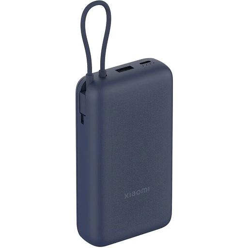 Внешний аккумулятор Xiaomi 33W Power Bank 20000mAh (встроенный кабель) синий GL PB2030MI (BHR8975GL) фото 1