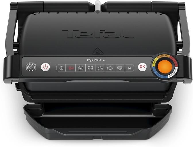 Электрогриль Tefal Optigrill+ GC717810 2000Вт черный/серый фото 1