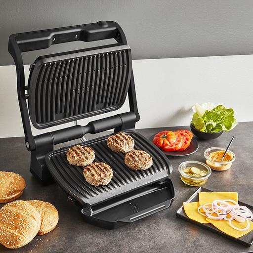 Электрогриль Tefal Optigrill+ GC717810 2000Вт черный/серый фото 4