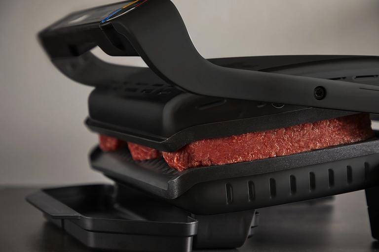 Электрогриль Tefal Optigrill+ GC717810 2000Вт черный/серый фото 7