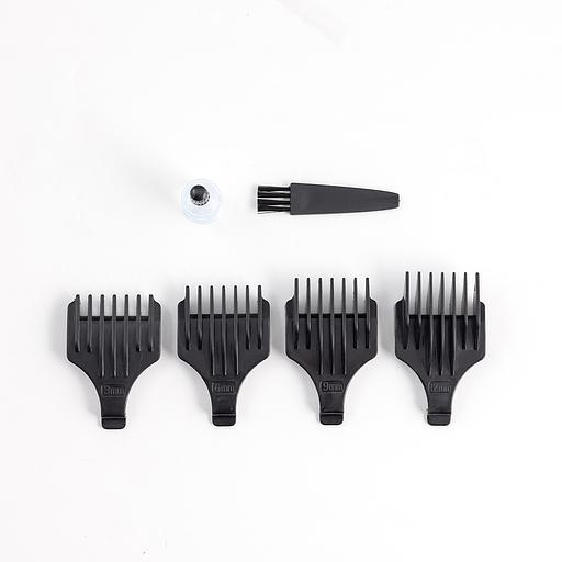 Машинка для стрижки Scarlett SC-HC63C103 серебристый 5Вт (насадок в компл:4шт) фото 2