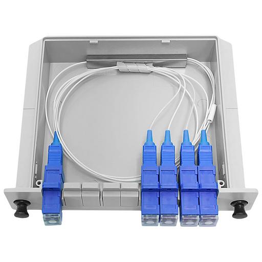 Делитель оптический планарный Alpha Mile 1x4-SC/UPC фото 3