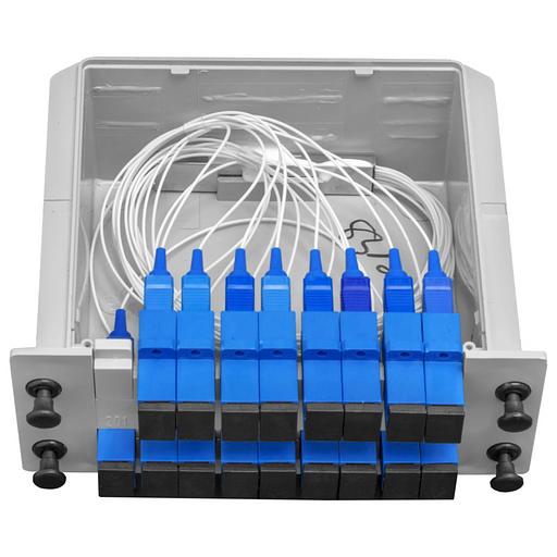 Делитель оптический планарный Alpha Mile 1x16-SC/UPC фото 3