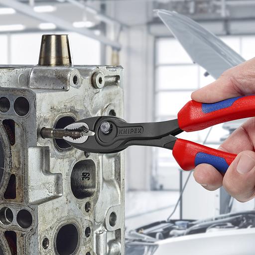 Клещи захватные TwinGrip 4 - 22 мм длина 200 мм черненные двухкомпонентные рукоятки фото 4