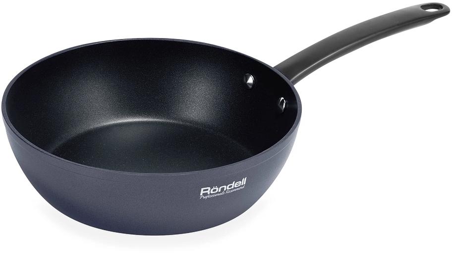 Сковорода Rondell Evolution-R RDA-797 круглая 26см покрытие: Evolution ручка несъемная (без крышки) графитовый фото 2