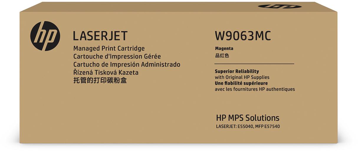 Тонер-картридж HP 508MC Magenta Original Laserjet Managed Toner Cartridge (W9063MC) фото 1