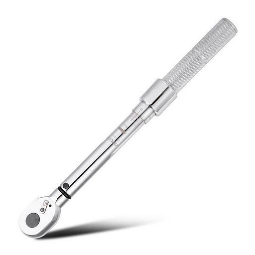 Ключ Deli Динамометрический ключ предельный Deli DL170025 5-25Нм, 3/8", головка Cr-Mo, 72 зуба, точность +/- 3%, противоскользящая рукоятка, кейс фото 1