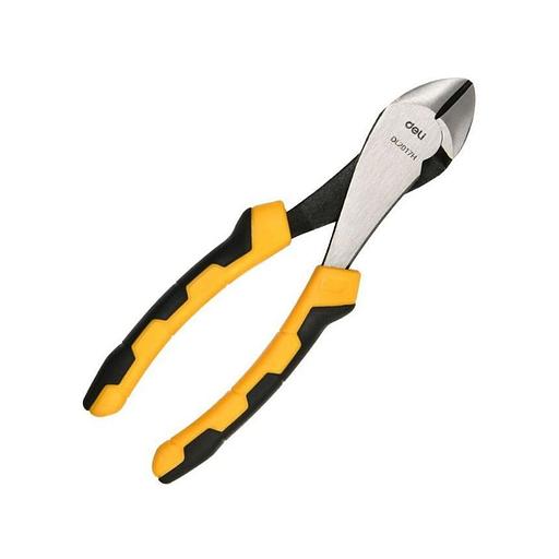 Шарнирно-губцевый инструмент Deli Диагональные бокорезы усиленные Deli DL2017H 180мм, двухкомпонентная ручка фото 1