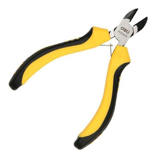 Шарнирно-губцевый инструмент Deli Мини-бокорезы Deli DL103206 125мм, двухкомпонентная рукоять фото 1