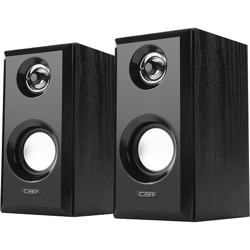 CBR CMS 710, Акустическая система 2.0, питание USB, 2х3 Вт (6 Вт RMS), материал корпуса MDF, 3.5 мм линейный стереовход, цвет чёрный фото 1