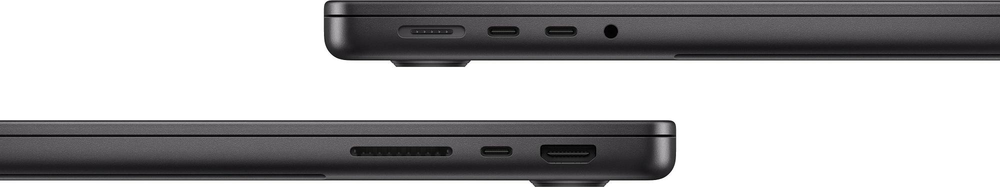 Ноутбук Apple MacBook Pro A3401 M4 Pro 12 core 24Gb SSD512Gb/16 core GPU 14.2" Liquid Retina XDR (3024x1964) Mac OS black WiFi BT Cam (MX2H3HN/A) фото 3