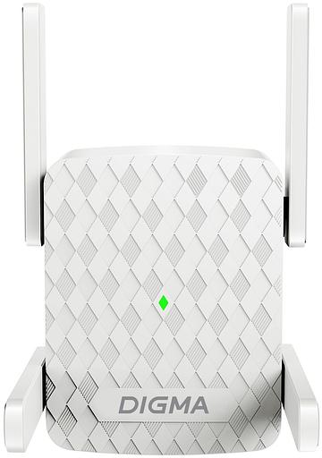 Повторитель беспроводного сигнала Digma D-WR400 AC1200 10/100BASE-TX/Wi-Fi белый фото 3
