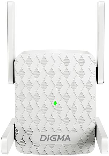Повторитель беспроводного сигнала Digma D-WR400 AC1200 10/100BASE-TX/Wi-Fi белый фото 5