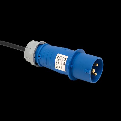 Блок розеток с функцией измерения серии IEX тип PM на 24хIEX (C13/C19), шнур питания 3м с вилкой IEC 60309 16A 1P+N+E фото 4