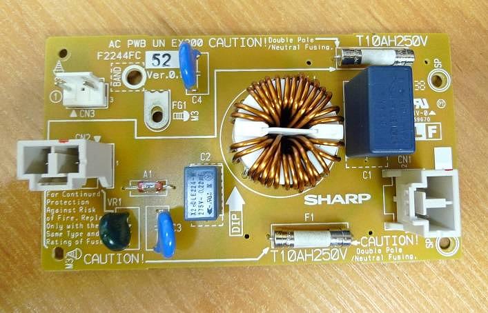Плата питания Sharp (AC PWB) CPWBF2244FC52 для BP10C20T OEM фото 1