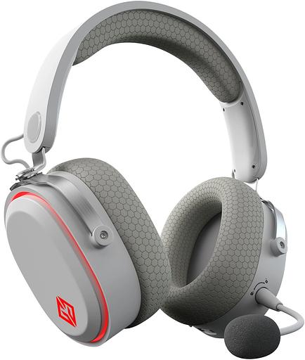 Наушники с микрофоном GMNG GG-HS405W белый мониторные BT/Radio/3.5mm оголовье (1899880) фото 2