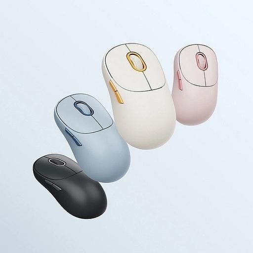 Мышь Xiaomi Wireless Mouse 3 белый оптическая 1200dpi silent беспров. BT/Radio для ноутбука (BHR8912GL) фото 8